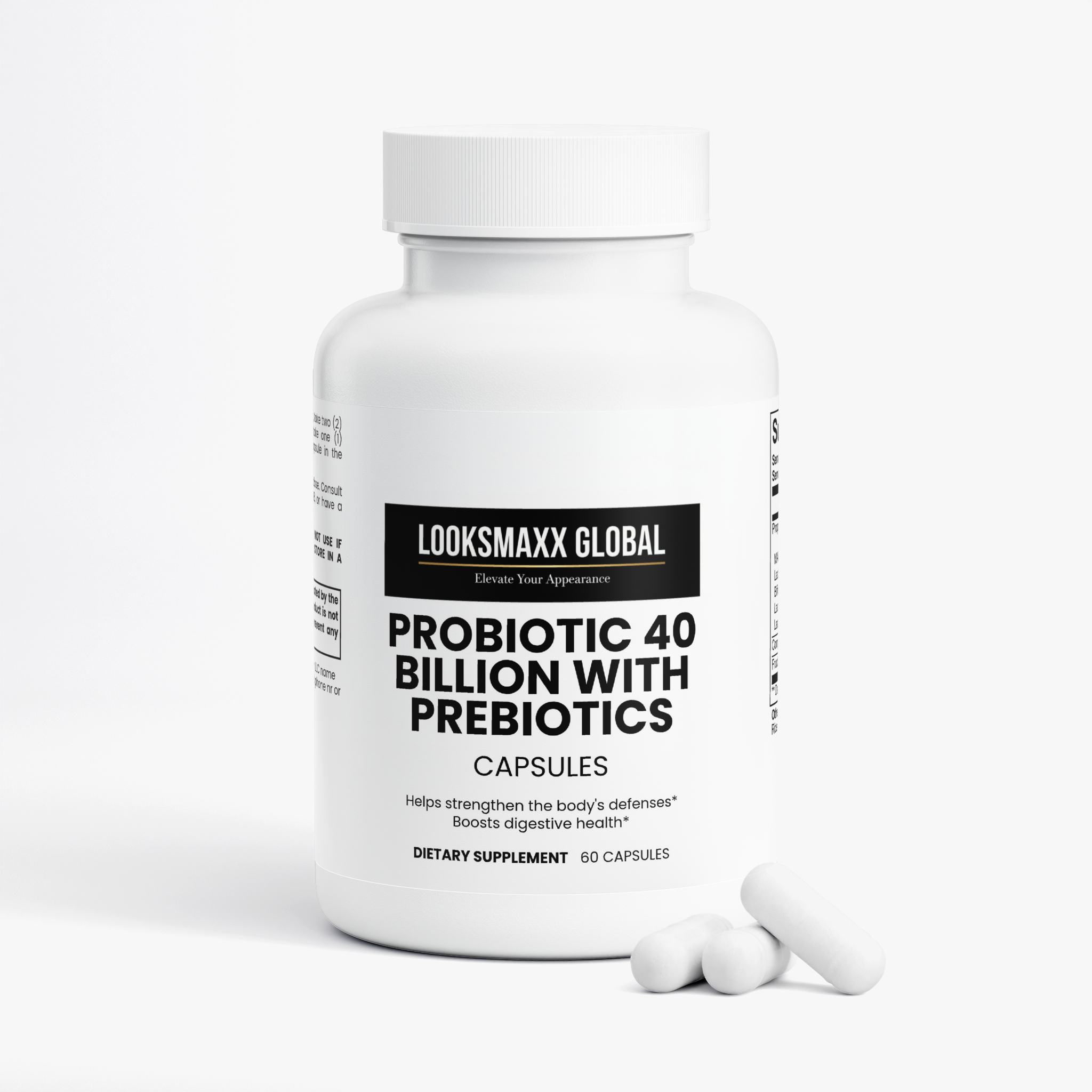 Probiotic 40 Billion with Prebiotics