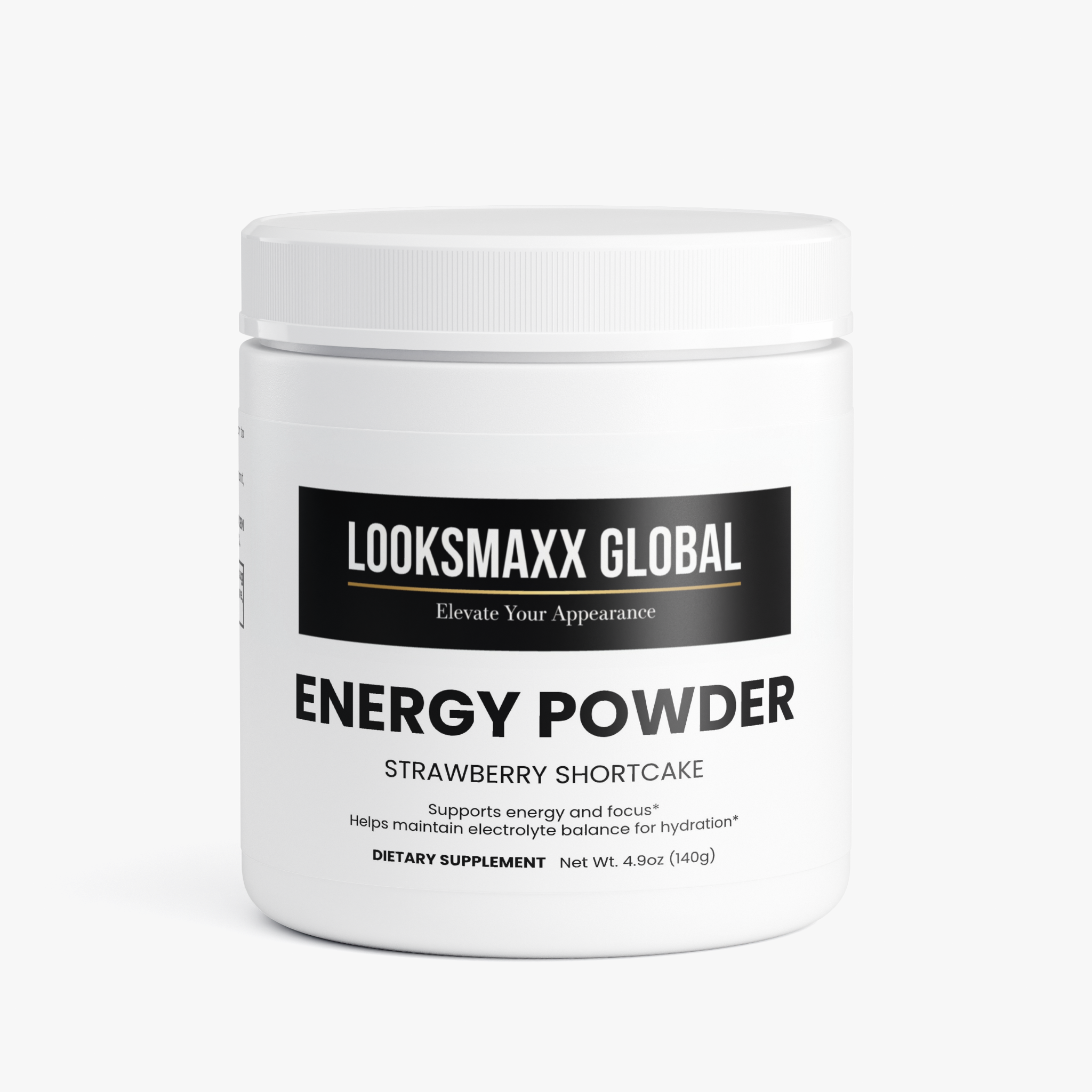 Energy Powder (Strawberry Shortcake)