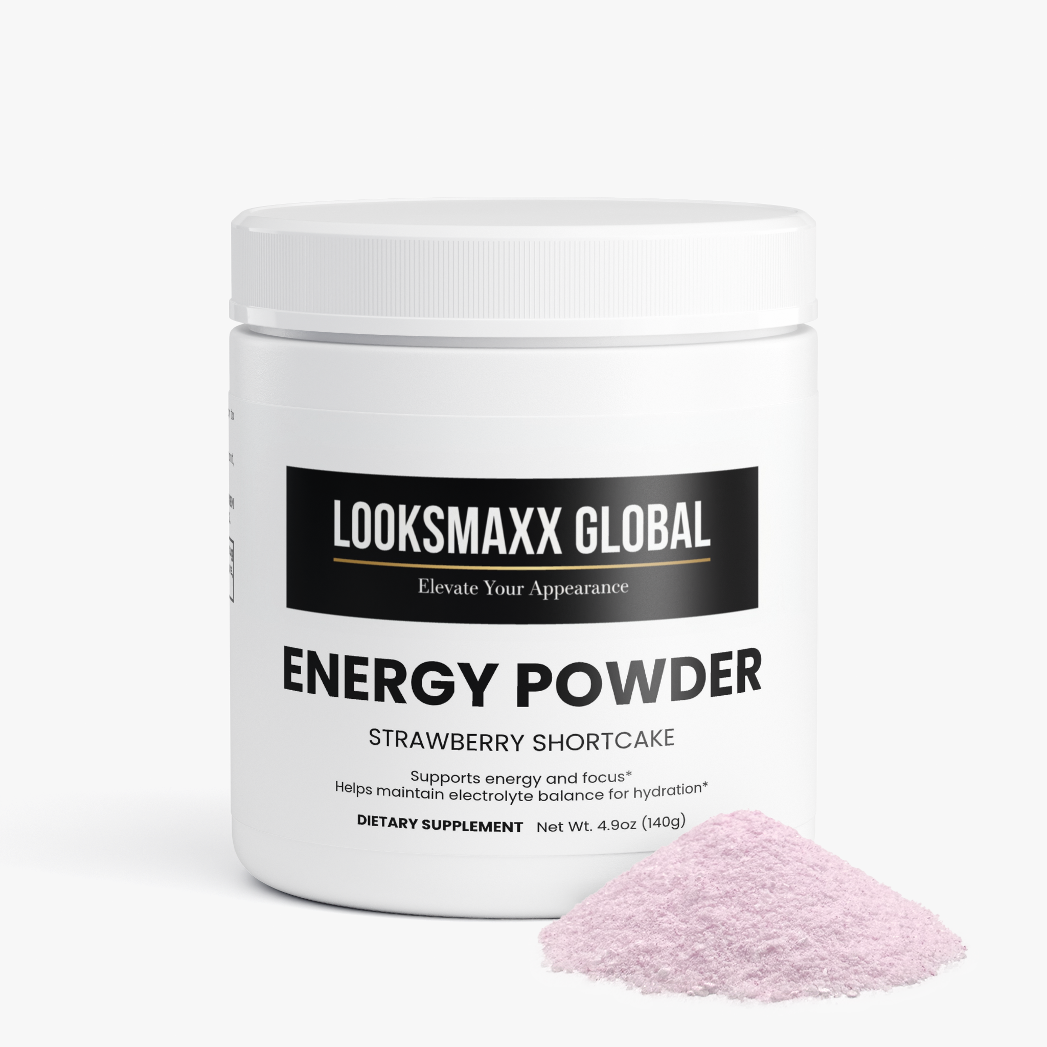 Energy Powder (Strawberry Shortcake)