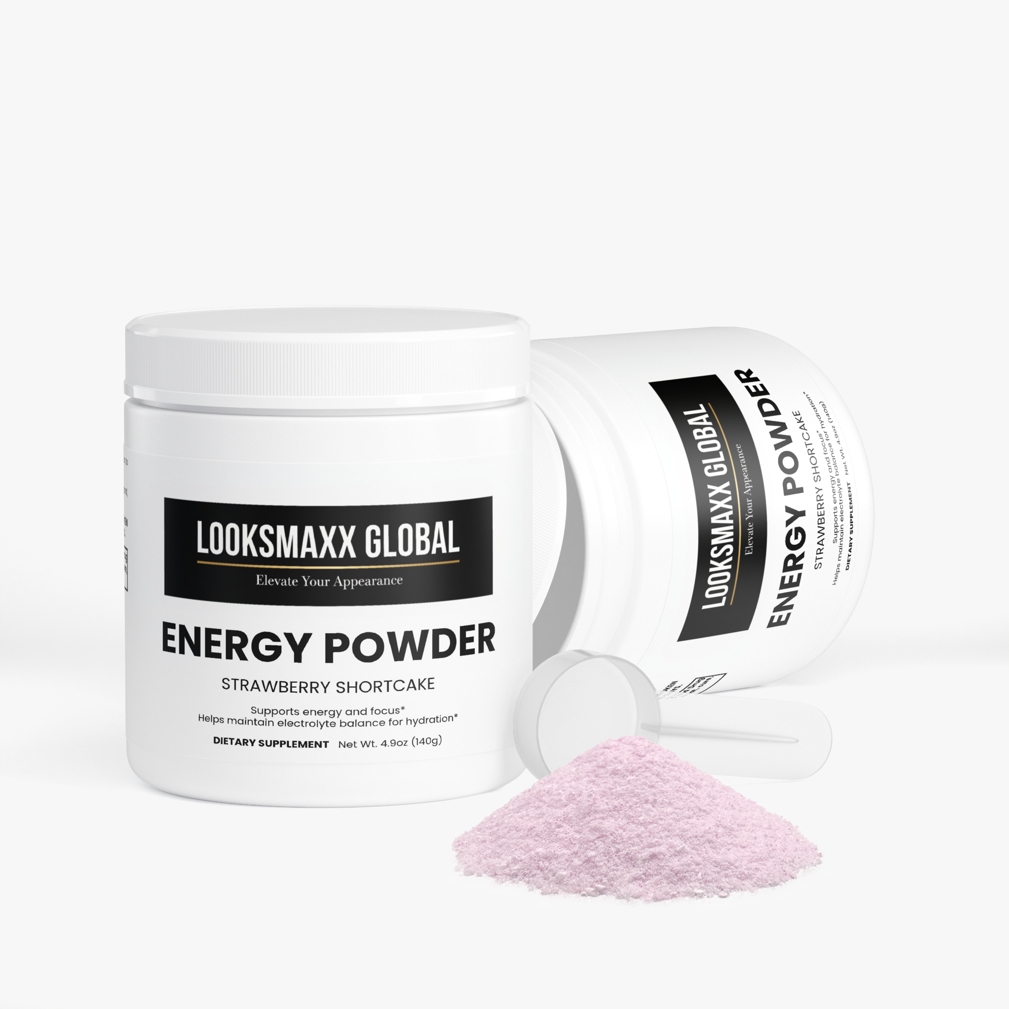 Energy Powder (Strawberry Shortcake)