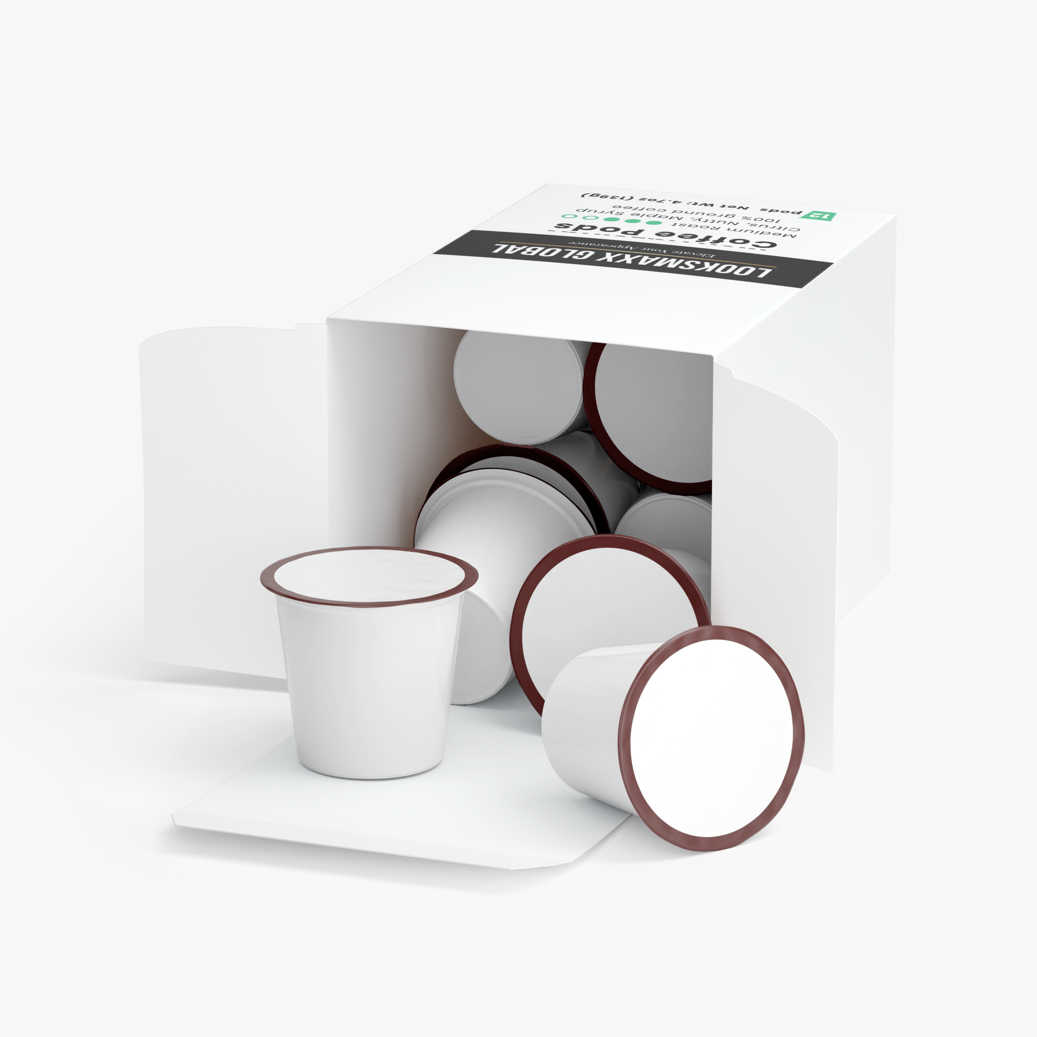 Rich Hazelnut Coffee Pods (Medium Roast)