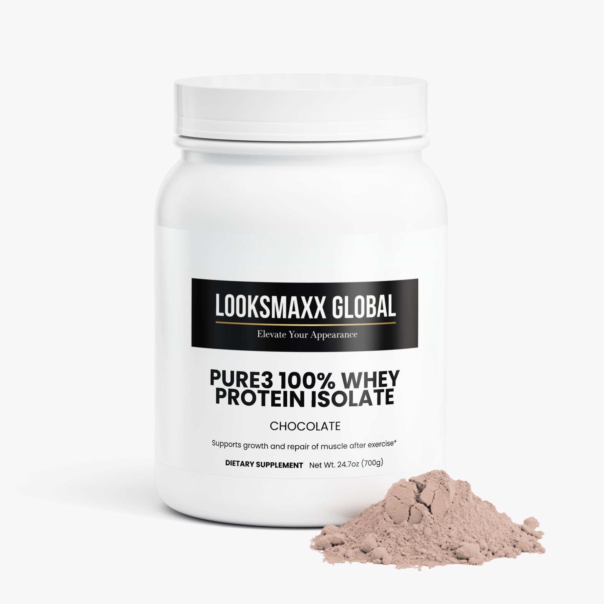 Pure3 100% Whey Protein Isolate (Chocolate)