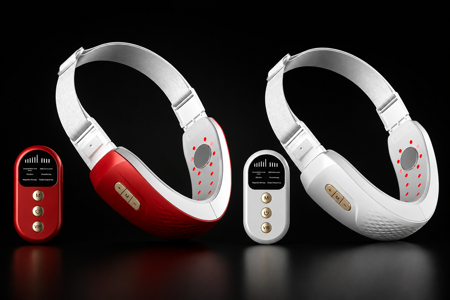 EMS V-Line Face Sculptor | Microcurrent Jaw & Chin Tightening Device
