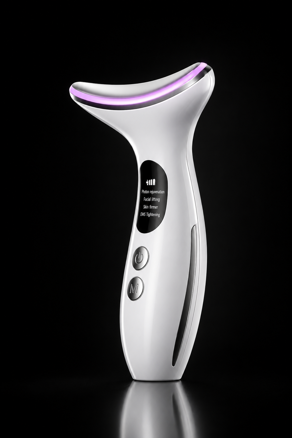LED EMS Face & Neck Sculptor | Photon Therapy Lifting & Tightening Device
