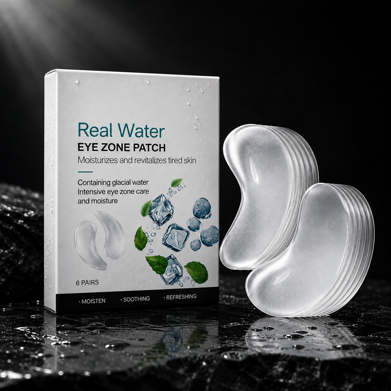 Mascarilla hidratante para ojos que hidrata suavemente para mejorar la piel de los ojos, mascarilla nutritiva y reparadora.