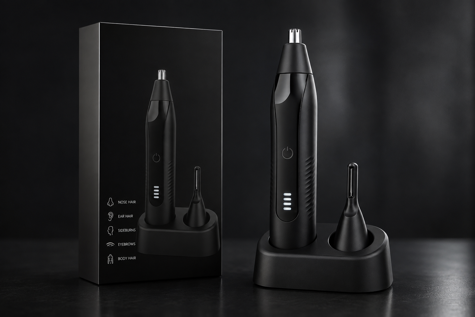 Herramienta de reparación de recortador eléctrico de pelo de nariz y cejas para cuchillo de pelo de nariz recargable para hombres