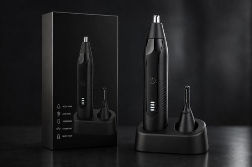 Herramienta de reparación de recortador eléctrico de pelo de nariz y cejas para cuchillo de pelo de nariz recargable para hombres