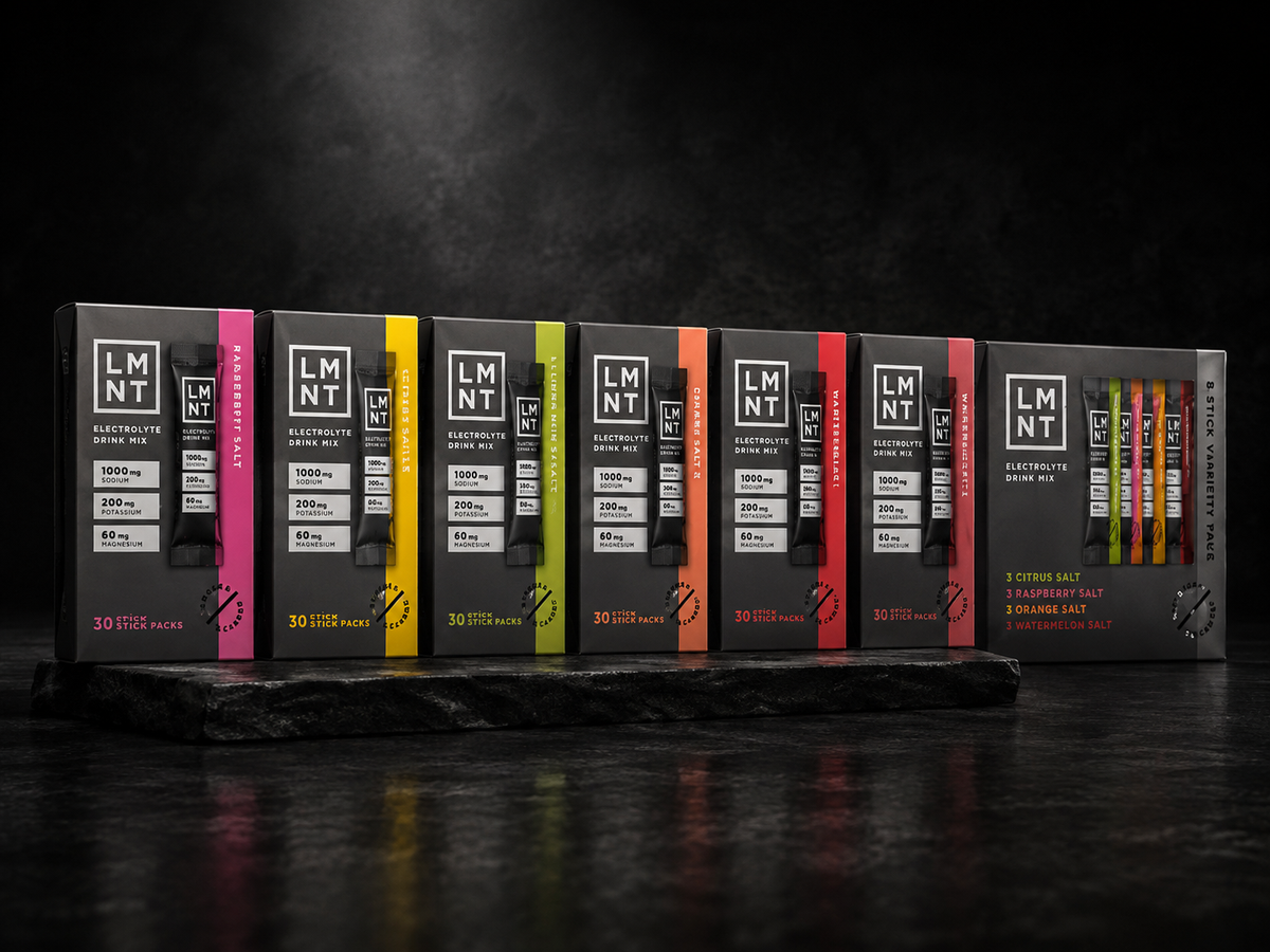 Electrolyte Powder Sachets – Premium Sports Salt Supplement for Men