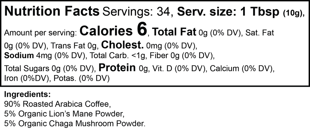 Café de Champiñones Vitality (Tostado Medio)
